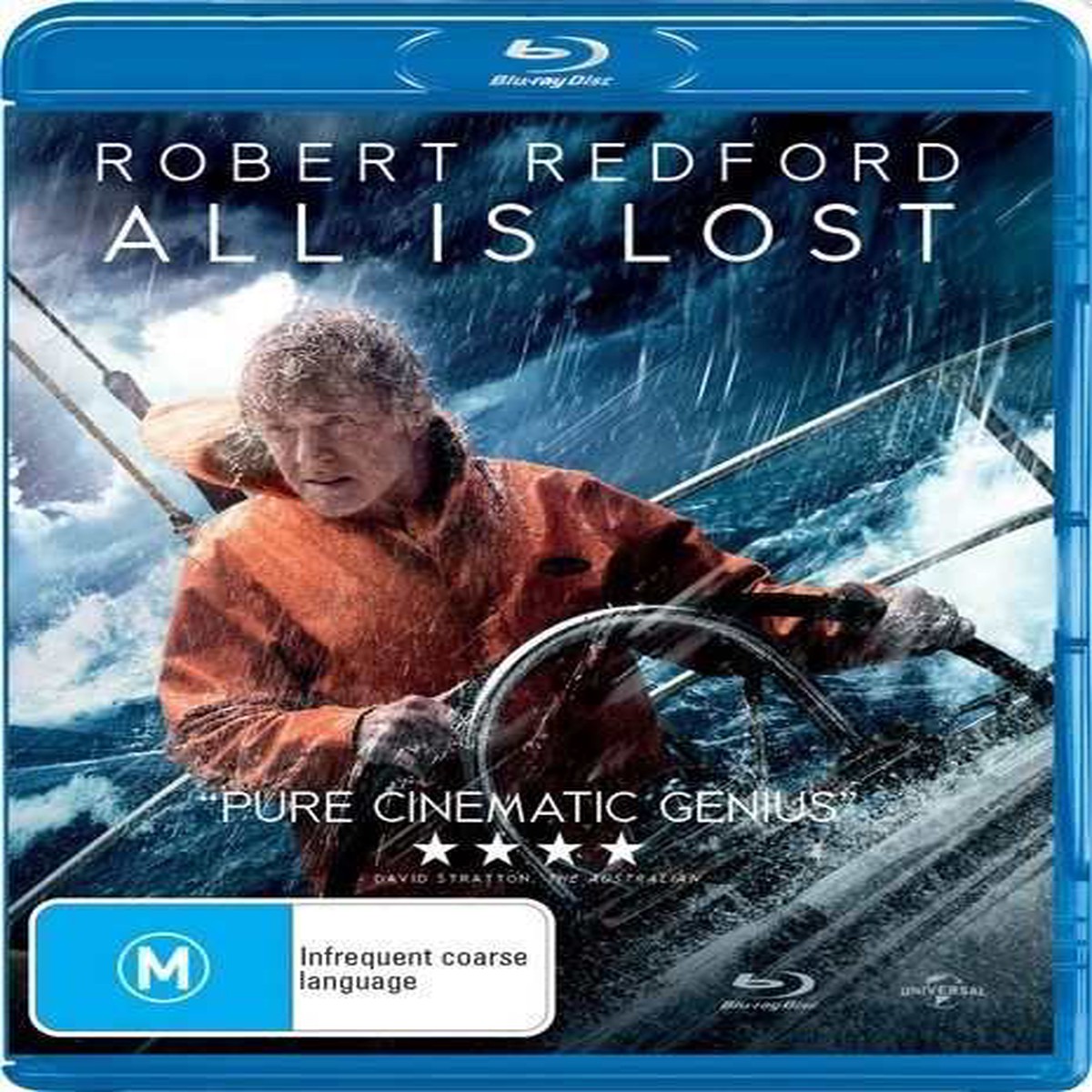 All is Lost (Blu Ray) Brand New - 2013