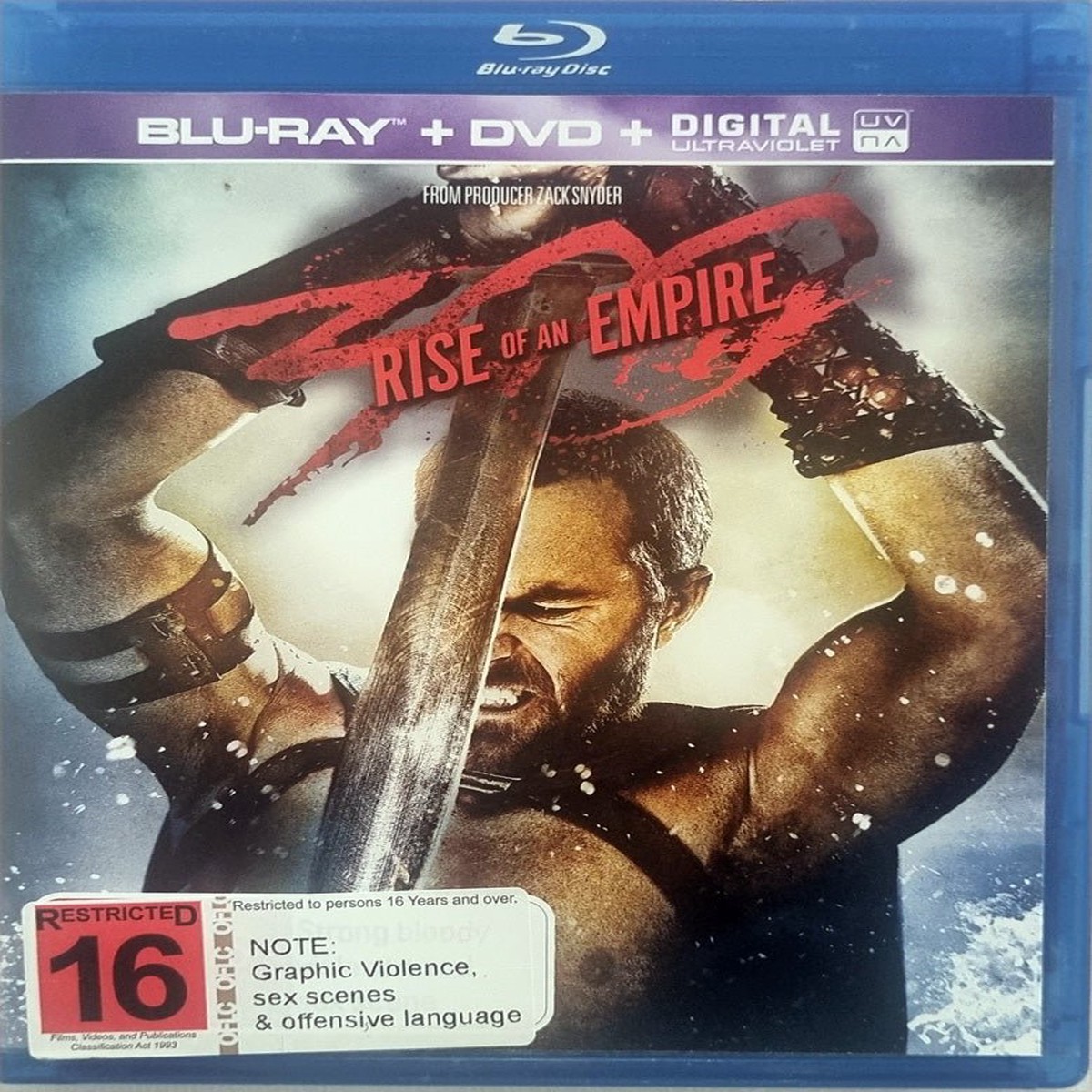 300 Rise of an Empire (Blu Ray) DVD - 2014