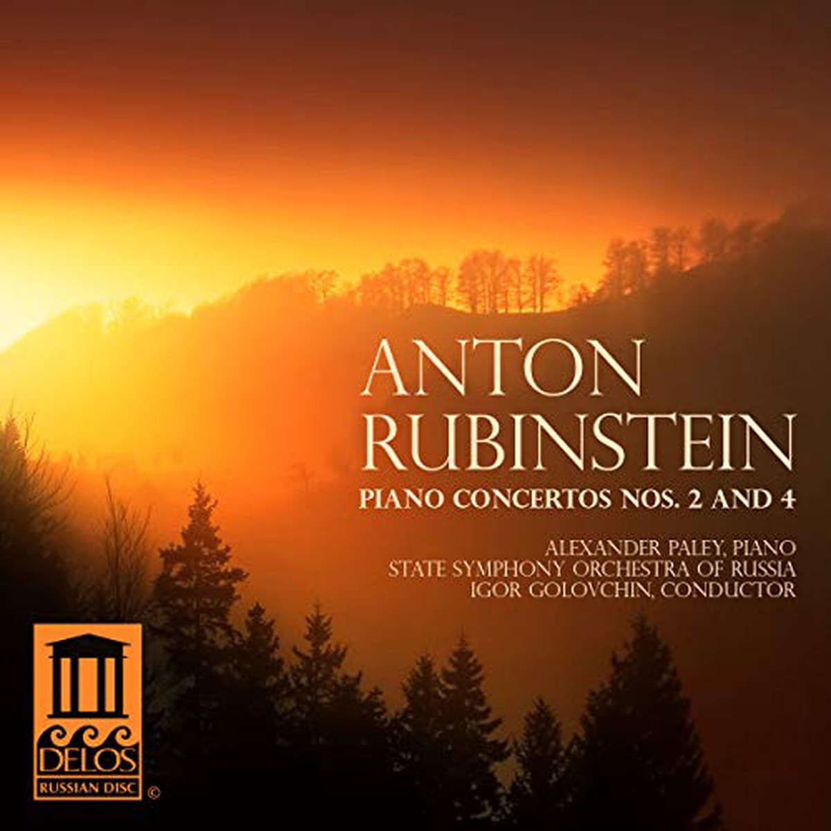 Alexander Paley Igor Golovch - Rubinsteinpiano Concertos Nos 2 4 CD