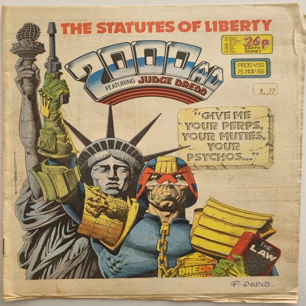 2000 AD Prog 496