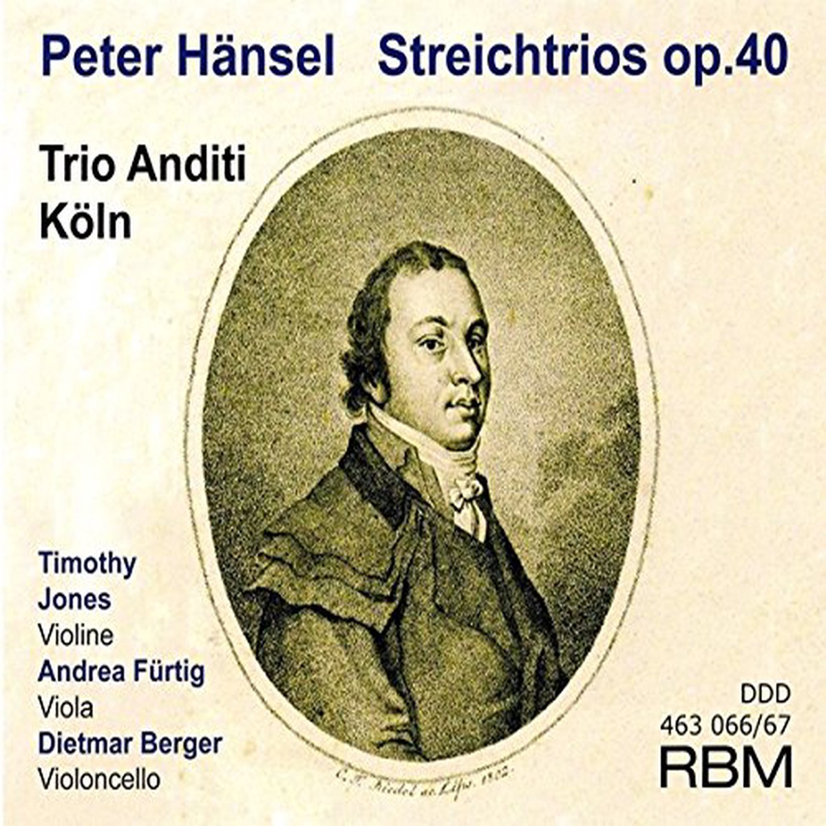 Trio Anditi Koln - Streichtrios Op40 CD