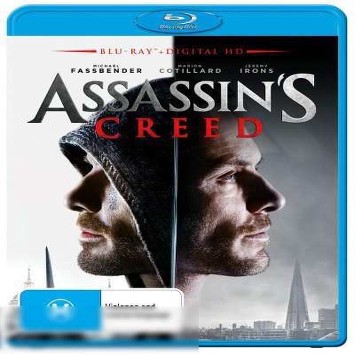 Assassins Creed - 2016 (Blu Ray)