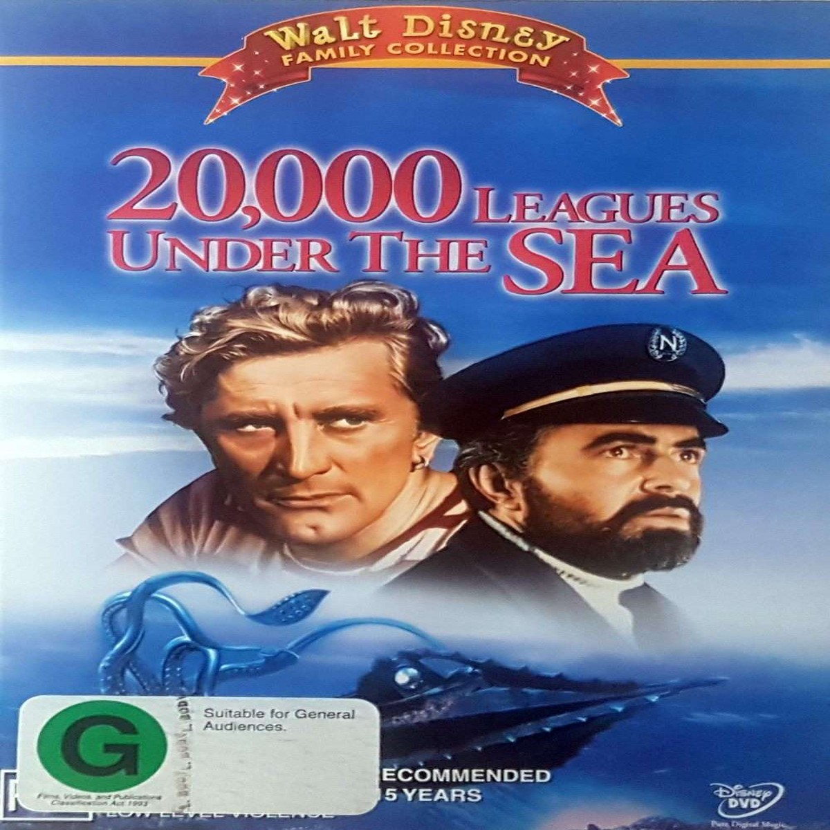 20000 Leagues Under the Sea - 1954 (DVD)