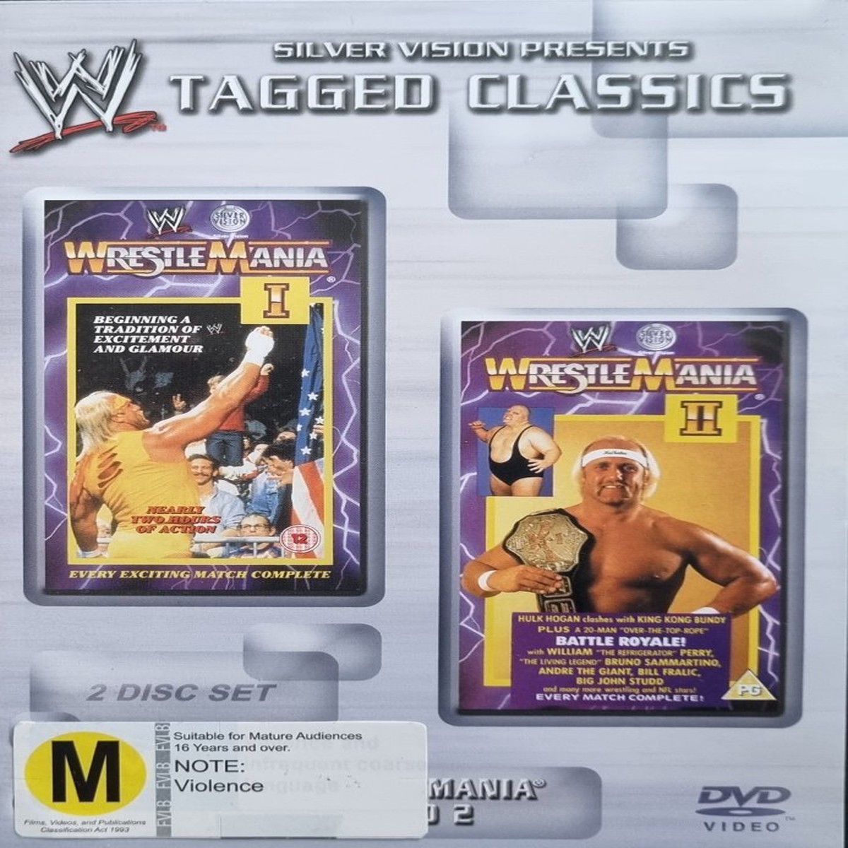 WWE Wrestlemania I II (DVD)