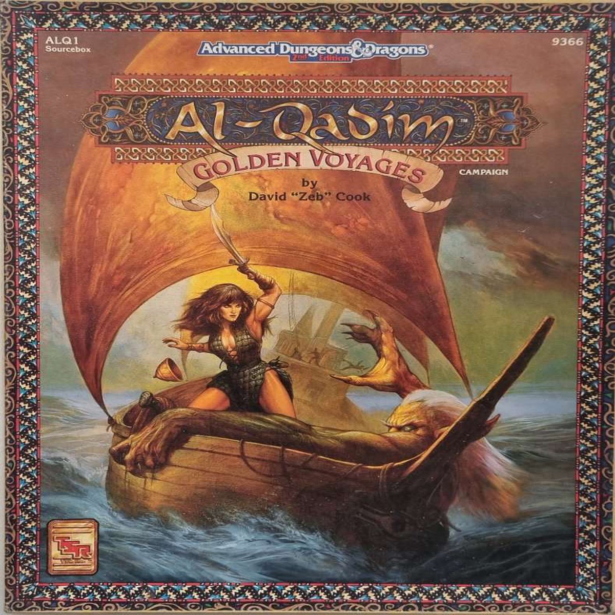 Advanced Dungeons and Dragons Al-Qadim Golden Voyages