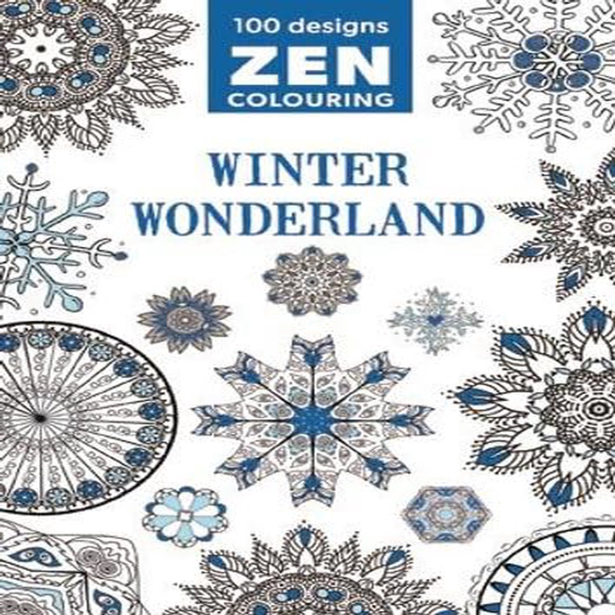 Zen Colouring Winter Wonderland
