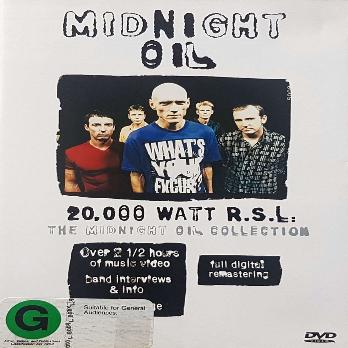 20000 Watt RSL The Midnight Oil Collection (DVD)