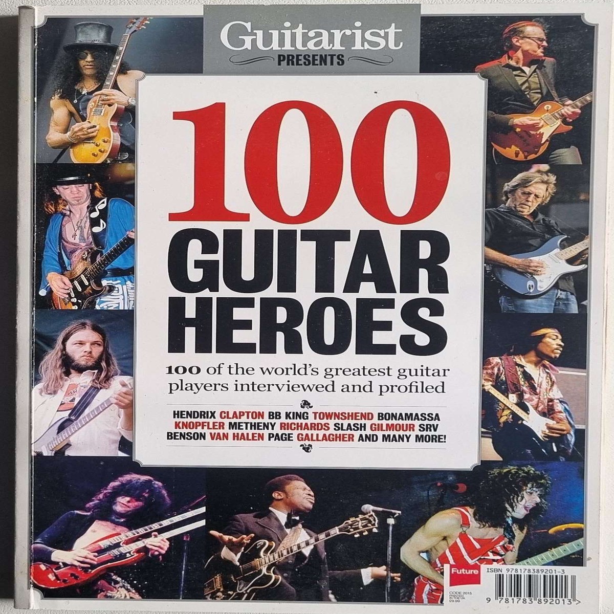Guitarist presents 100 Guitar Heroes