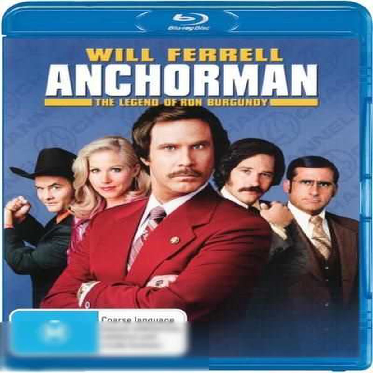 Anchorman The Legend of Ron Burgandy - 2004 (Blu Ray)
