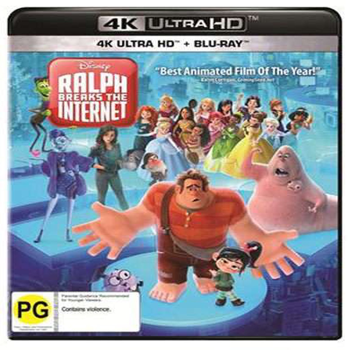 Ralph Breaks the Internet (4K UHD) Blu Ray - 2018