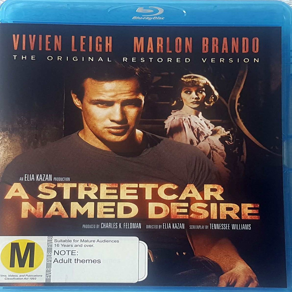 A Streetcar Named Desire - 1951 (Blu Ray)