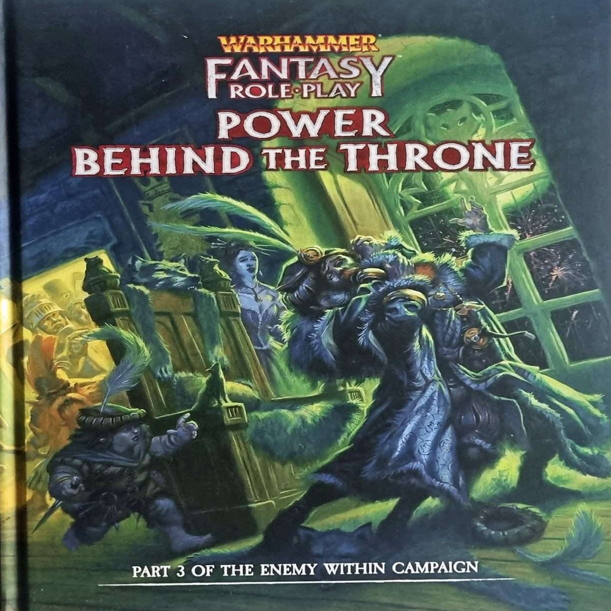 Warhammer Fantasy Roleplay Power Behind the Throne (4e)