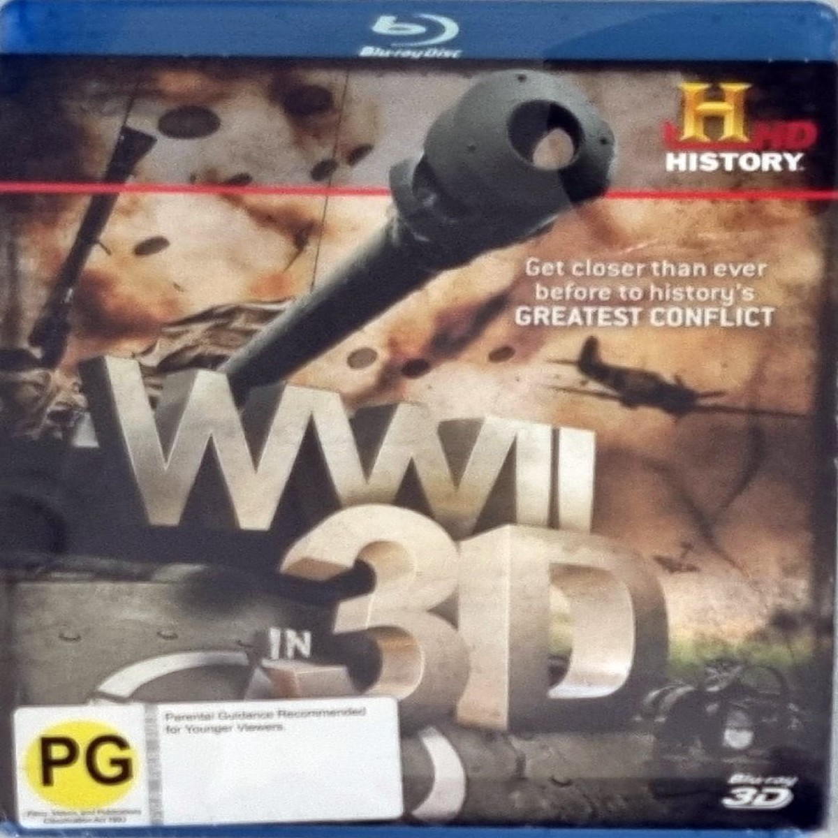 WWII in 3D (Blu Ray) Brand New
