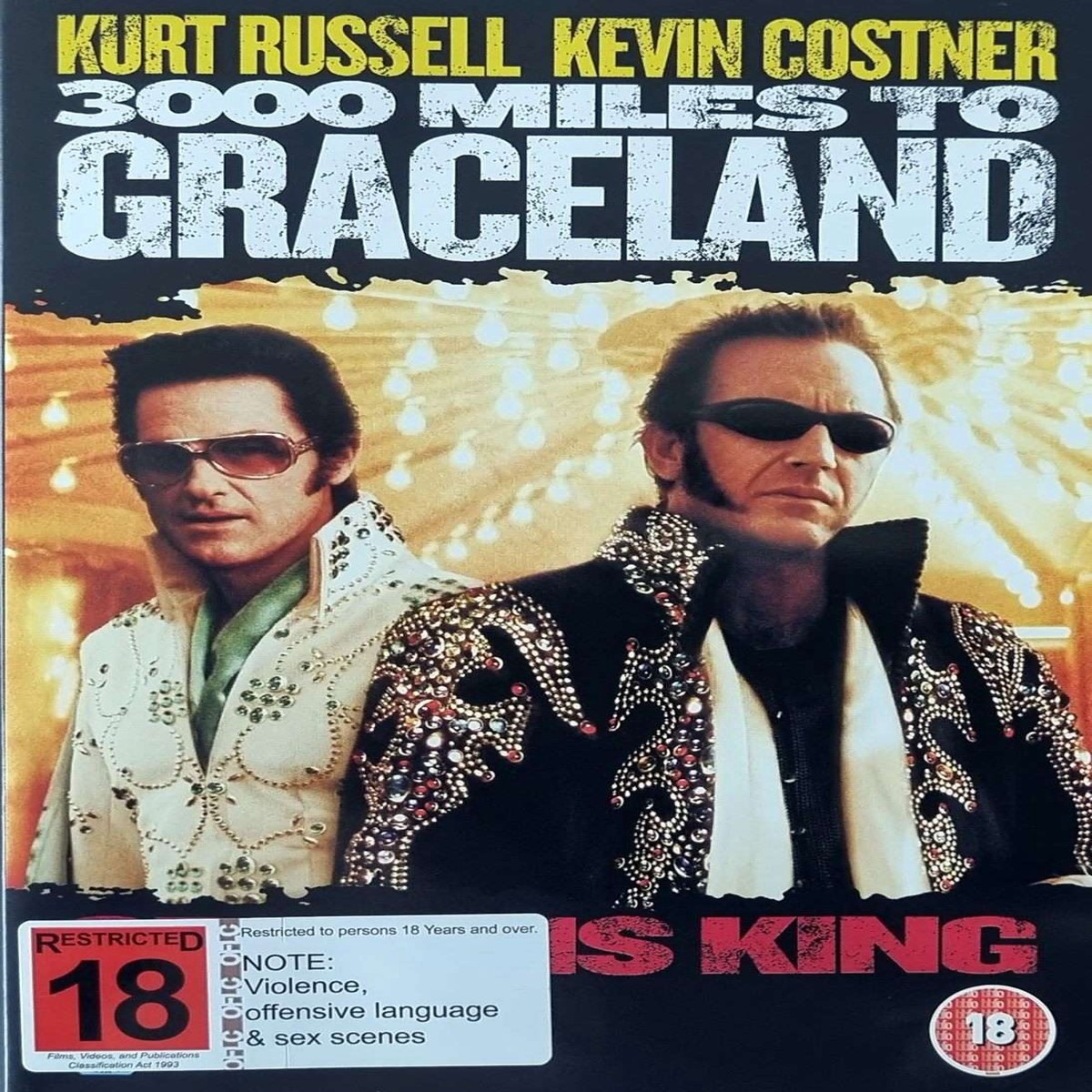 3000 Miles to Graceland (Region 2) - 2001 (DVD)