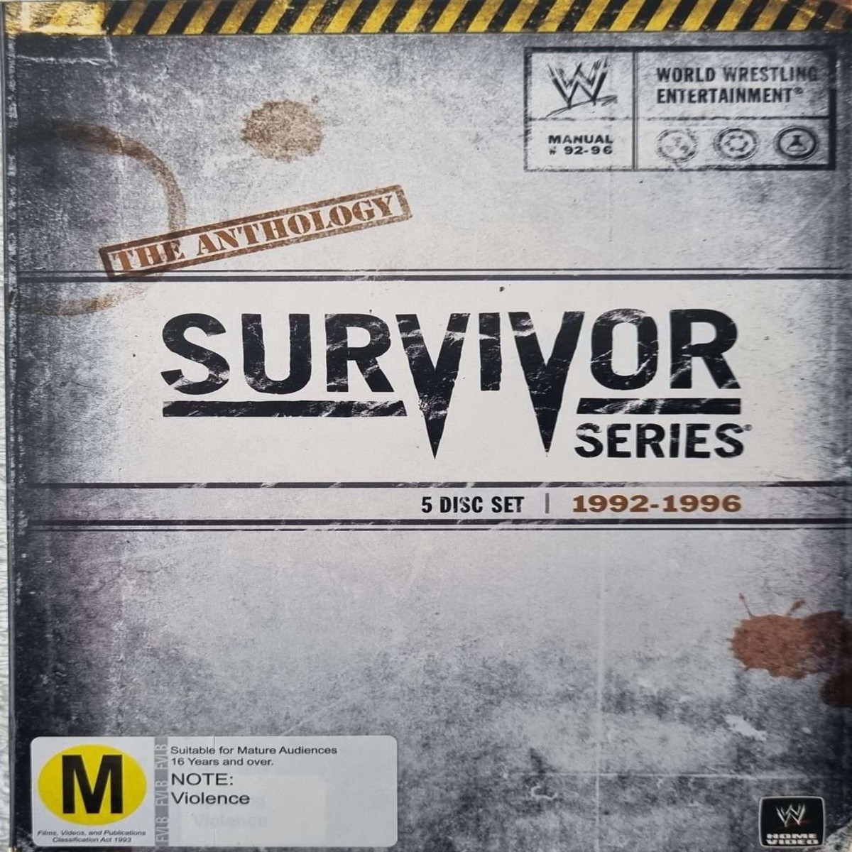 WWE Survivor Series 1992-1996 (5 Disc Set) (DVD)