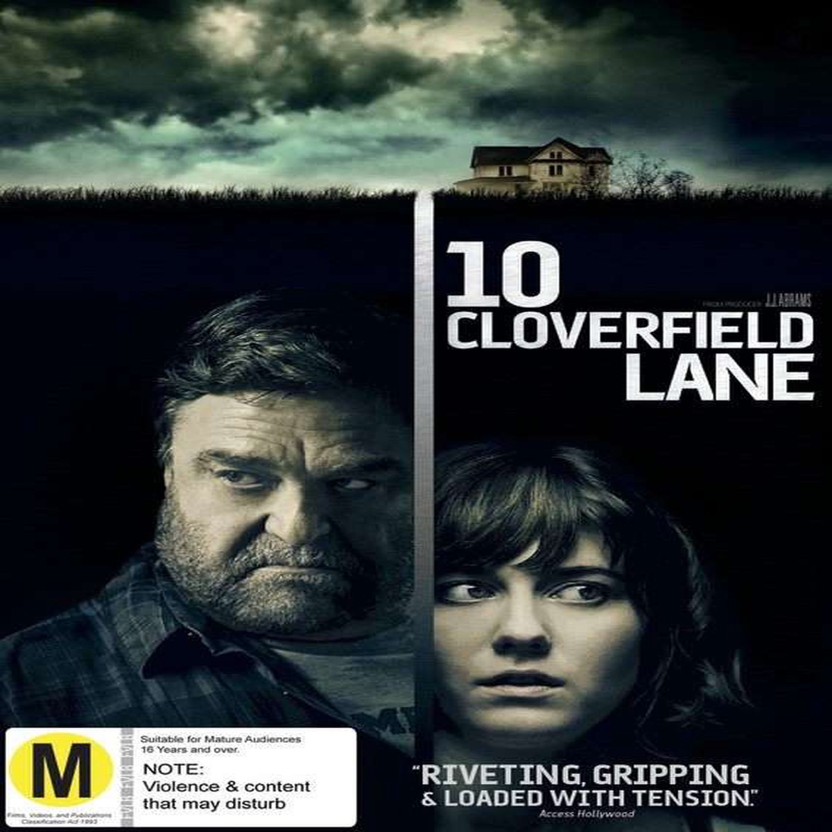 10 Cloverfield Lane (Brand New) - 2016 (DVD)