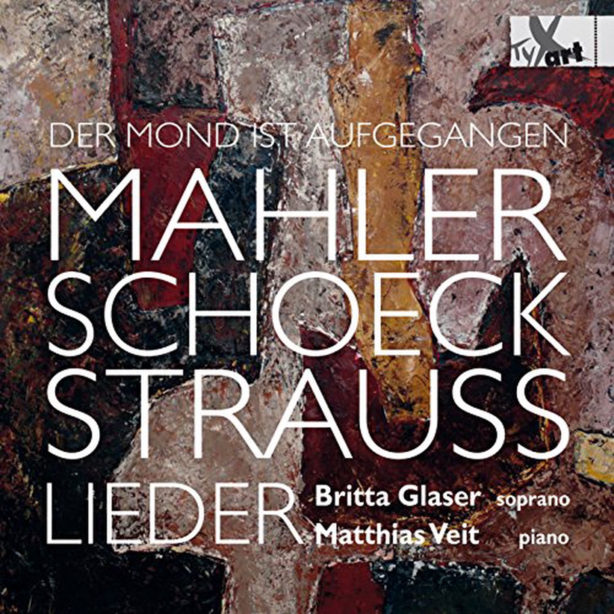 Britta GlaserMatthias Veit - MahlerSchoeckStrauss Songs for Soprano Piano CD