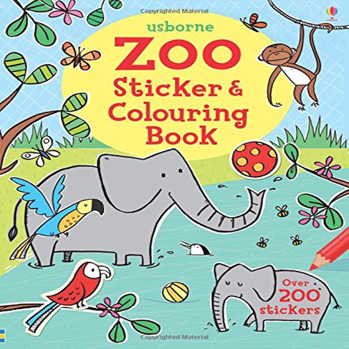 Zoo Sticker Colouring Book (Sticker and Colouring Books)