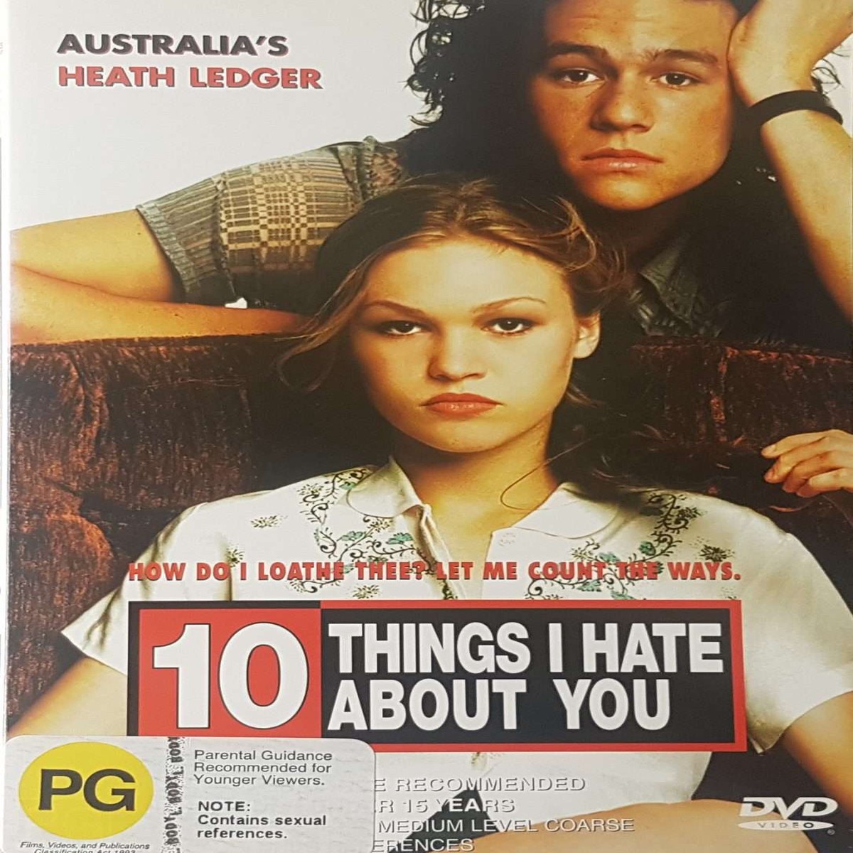 10 Things I Hate About You - 1999 (DVD)