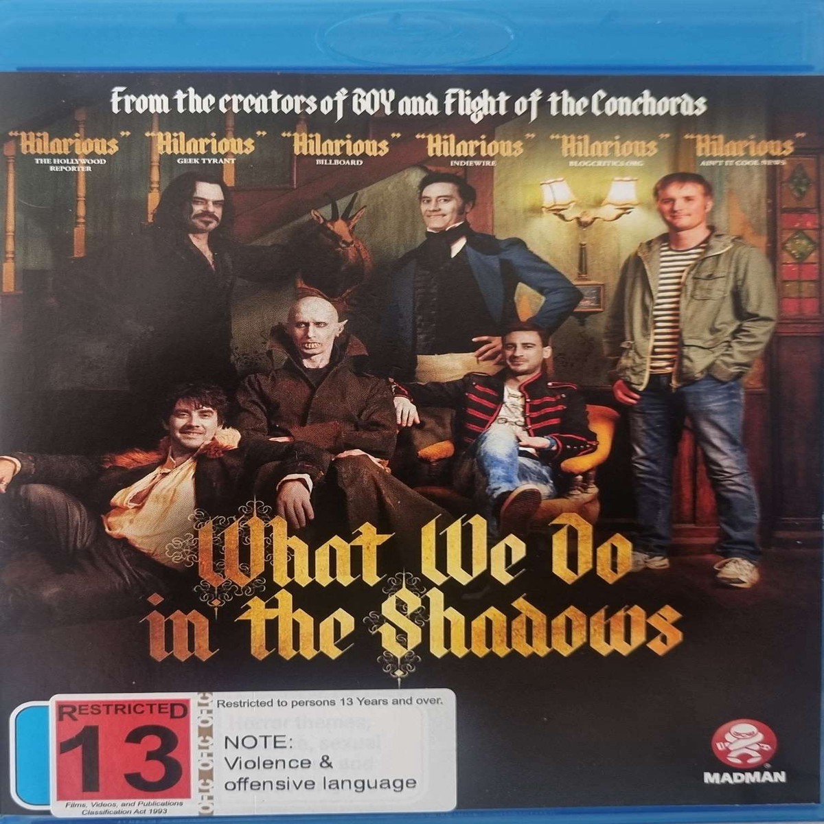 What We Do in the Shadows - 2014 (Blu Ray)