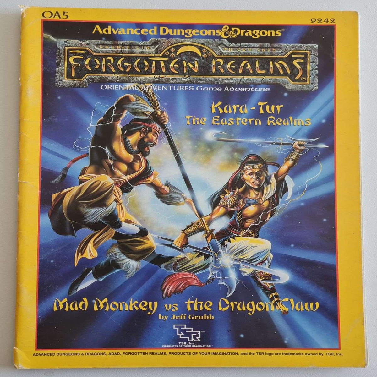 ADD - Forgotten Realms - Mad Monkey vs the Dragon Claw (OA5 9242)