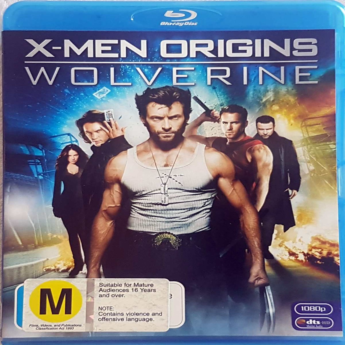 X-Men Origins Wolverine - 2009 (Blu Ray)