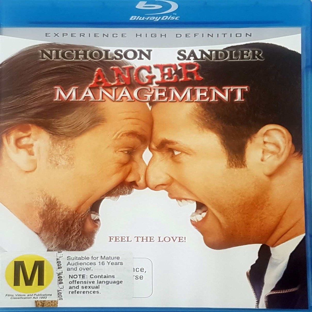 Anger Management - 2003 (Blu Ray)