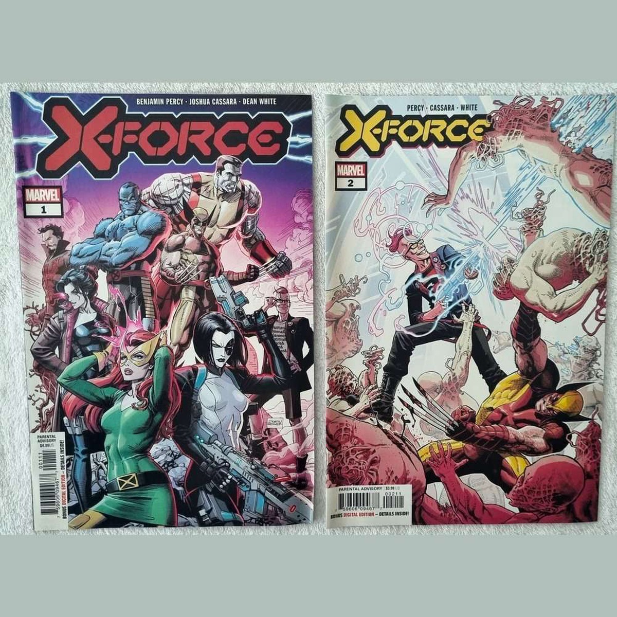 X-Force Issues 1 2 - NM