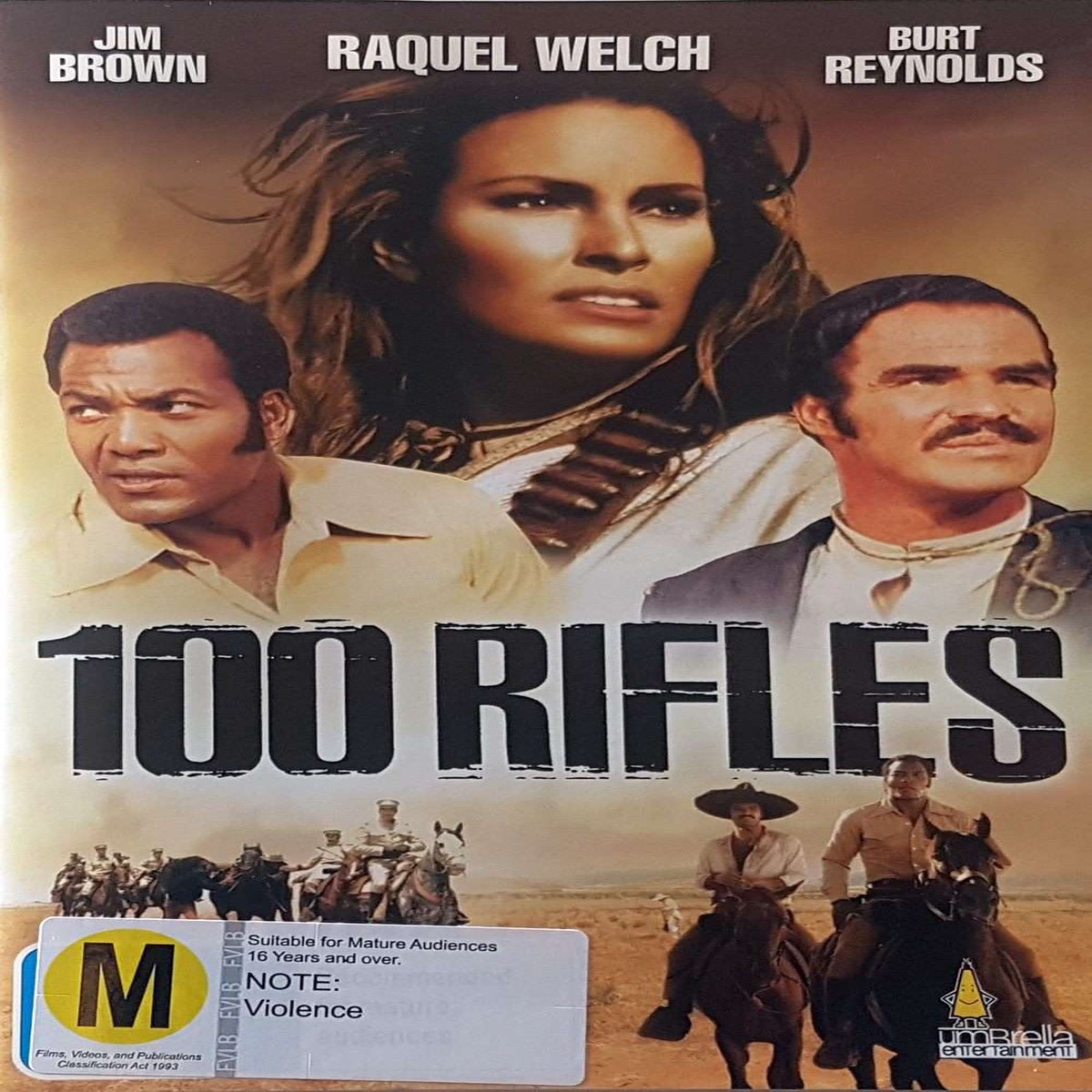 100 Rifles - 1969 (DVD)