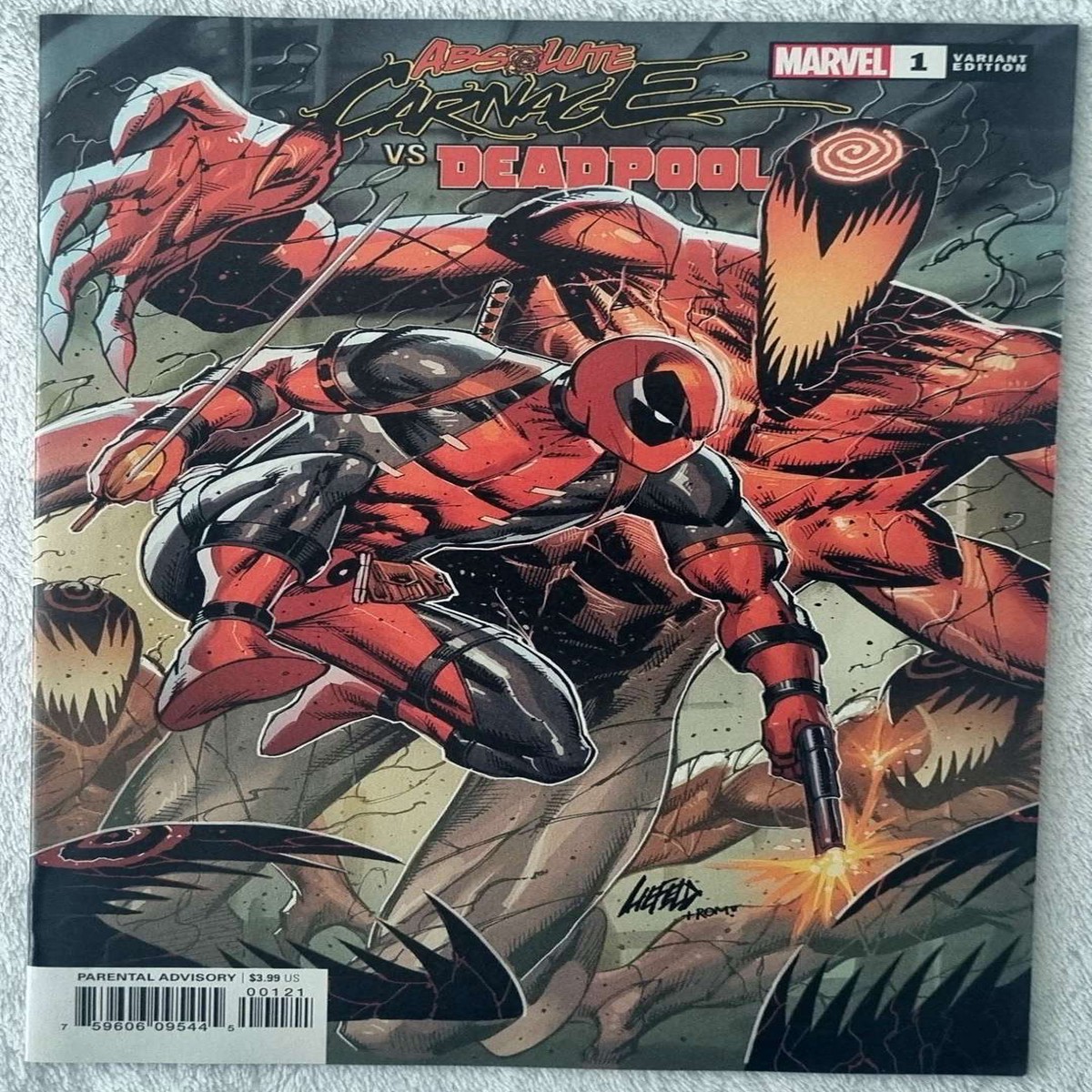 Absolute Carnage vs Deadpool 1 (2019) NM