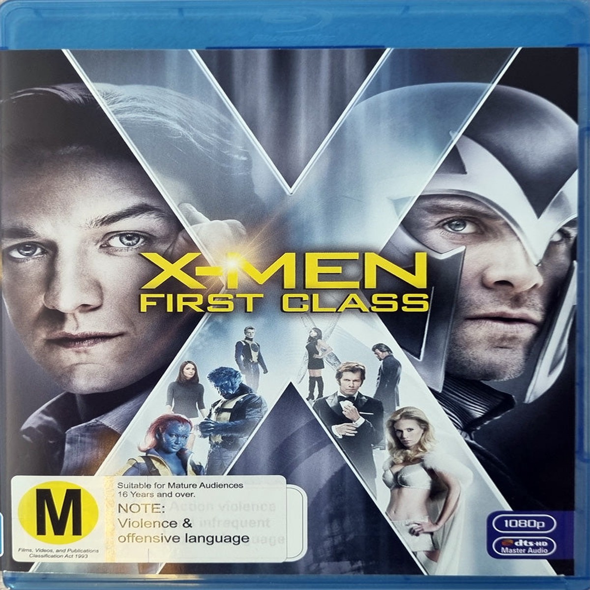 X-Men First Class (Blu Ray) DVD - 2011