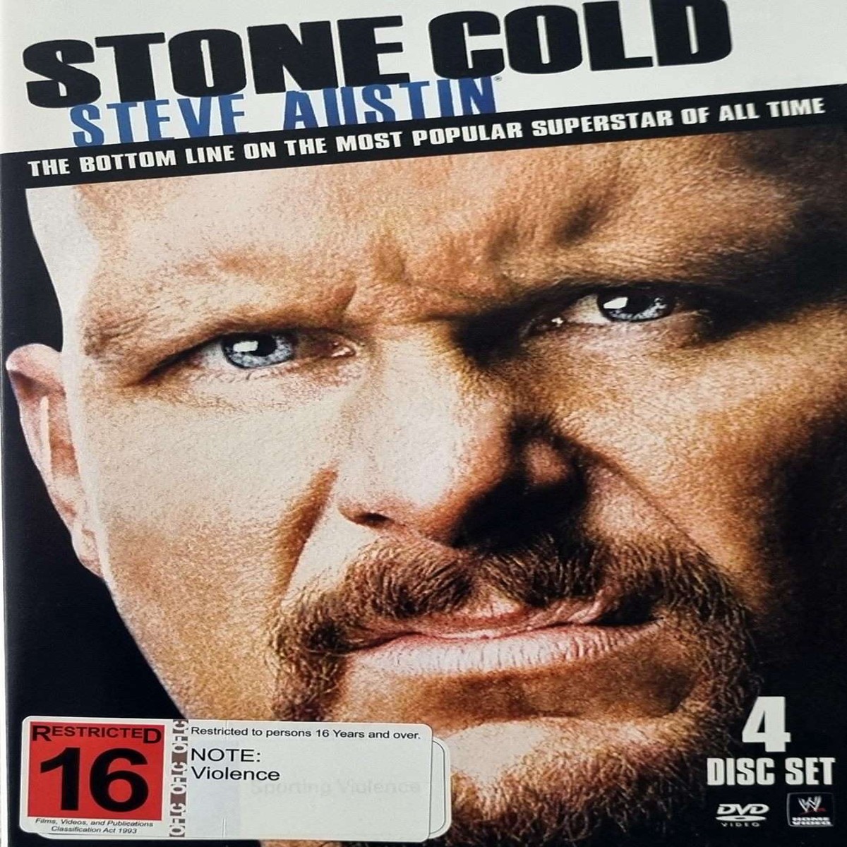 WWE Stone Cold Steve Austin The Bottom Line (4 Disc Set) (DVD)