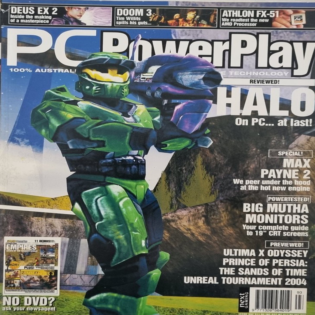 PC Powerplay Magazine 93 December 2003