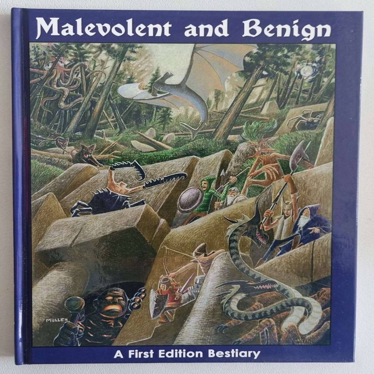 Advanced Dungeons and Dragons - Malevolent and Benign A First Edition Bestiary