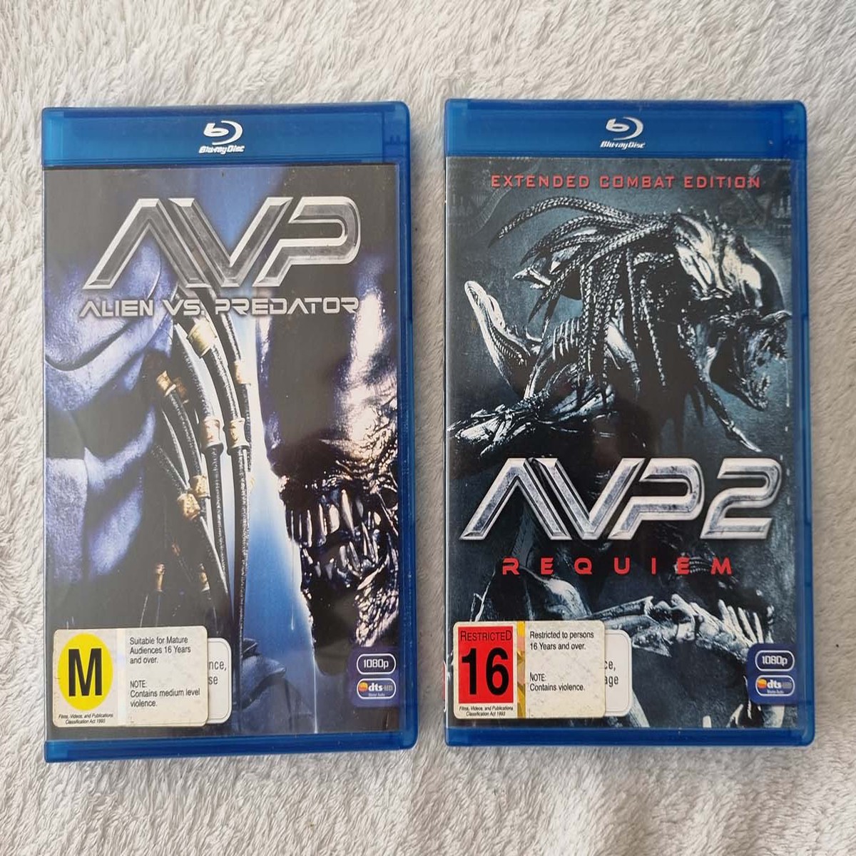 Aliens vs Predator AVP 2 Requiem - 2007 (Blu Ray)