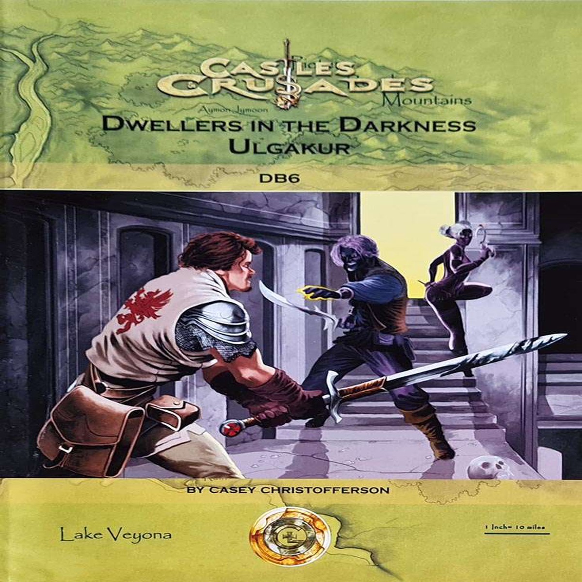 Castles and Crusades - Dwellars in the Darkness Ulgakur Module (DB6)
